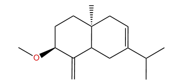 Eudesma-4(15),7-dien-3b-yl methyl ether